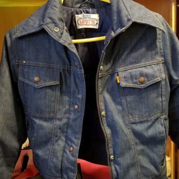 levi's padded denim jacket